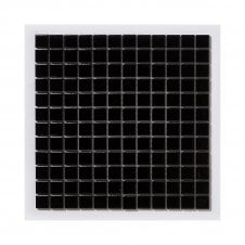 Square Black Glossy (2.3cm x 2.3cm) 30cm x 30cm Mosaic Tile