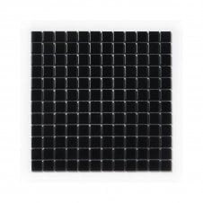 Square Black Matte (2.3cm x 2.3cm) 30cm x 30cm Mosaic Tile