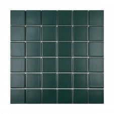 Square Buckingham Green (4.8cm x 4.8cm) 30.6cm x 30.6cm 48cm x 48cm GREEN Mosaic Tile