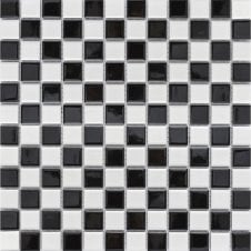 Square Chessboard Glossy (2.3cm x 2.3cm) 30cm x 30cm Mosaic Tile