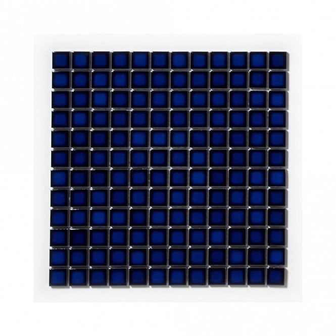 Square Deep Blue (2.3cm x 2.3cm) 30cm x 30cm Mosaic Tile