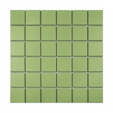 Square Lime (4.8cm x 4.8cm) 30.6cm x 30.6cm 48cm x 48cm LIME Mosaic Tile