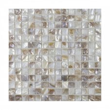 Square Mother Of Pearl Natural (2cm x 2cm) 30.5cm x 30.5cm Mosaic Tile