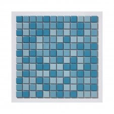 Square Ocean Blue (2.3cm x 2.3cm) 30cm x 30cm Mosaic Tile