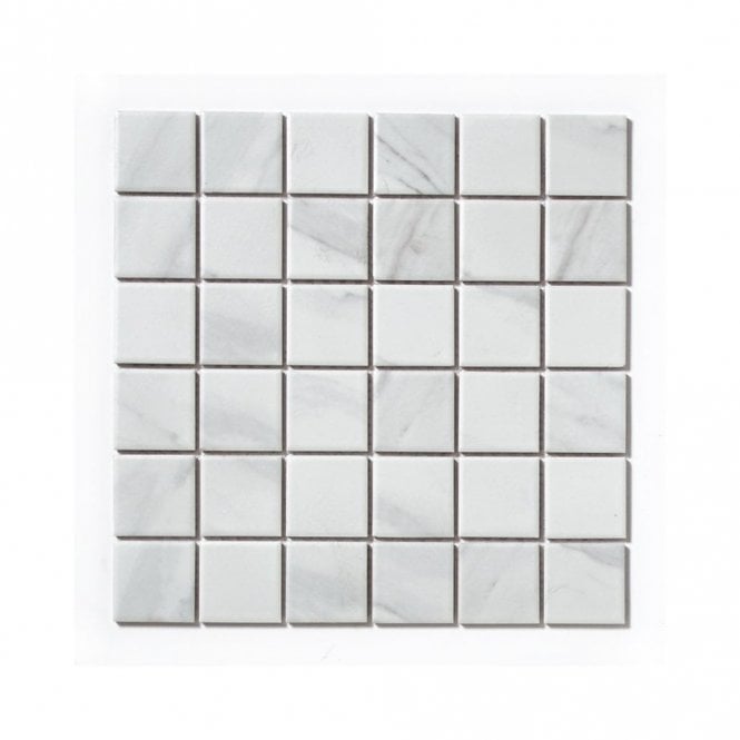 Square Staturio (4.8cm x 4.8cm) 30.6cm x 30.6cm Mosaic Tile