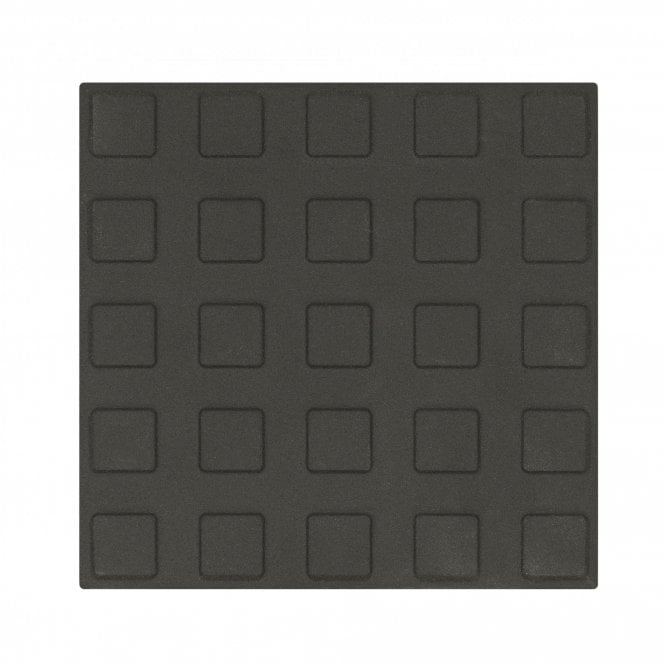 Square Studs Black 14.6cm x 14.6cm Wall & Floor Tile