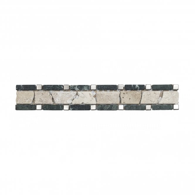 Stone 4.9cm x 30.5cm Border Tile