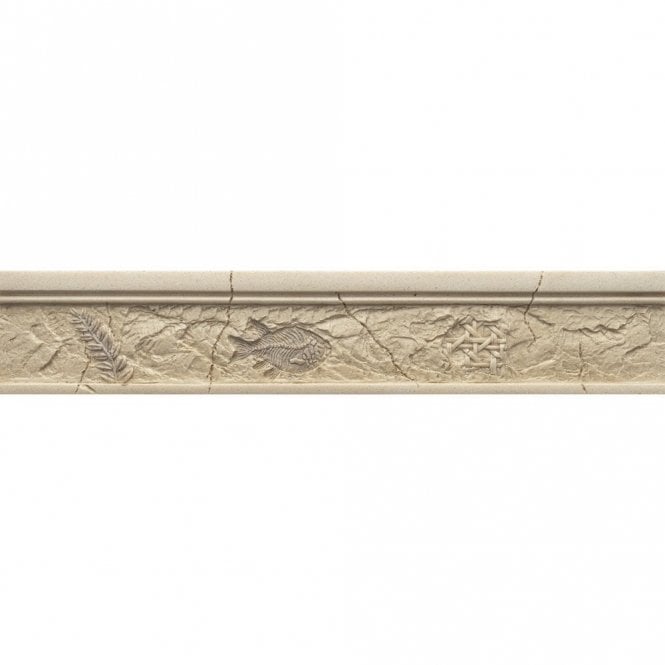 Stone Fish Beige 12cm x 33cm Border Tile