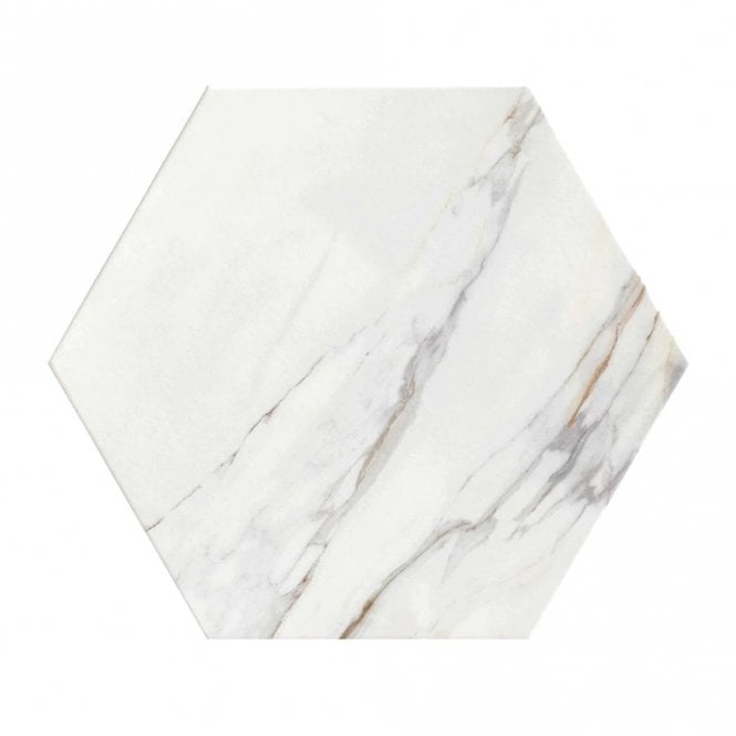 Thassos Gold Hexagon 56cm x 48cm Wall & Floor Tile
