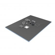 Thermal Shower Tray 1000 X 1200 X 20MM Offset Drain