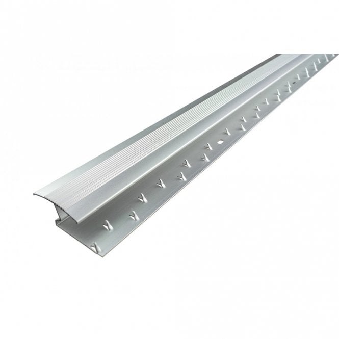 Tile Bank FTMS104 Tile To Carpet Matt Silver 28mm(W) x 0.9m