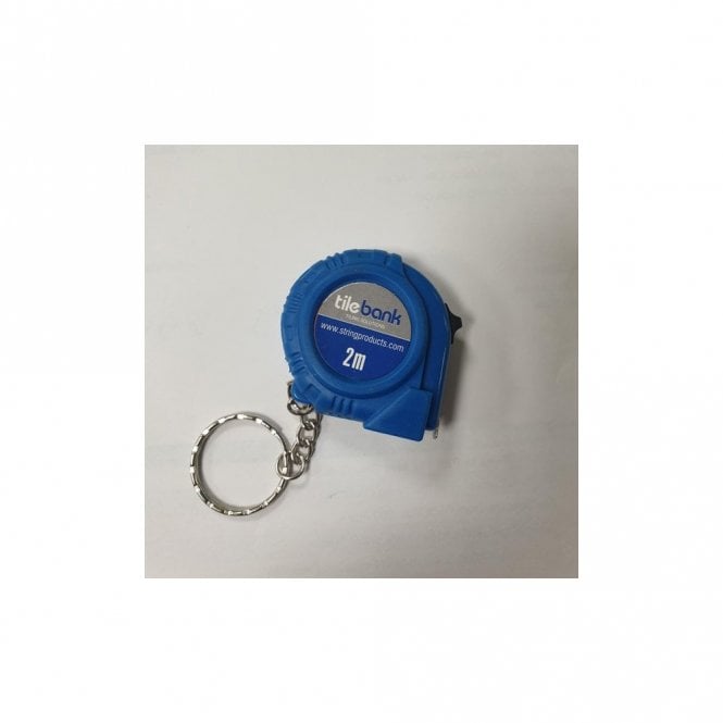 Tile Bank Key Chain Measuring Tape 2M