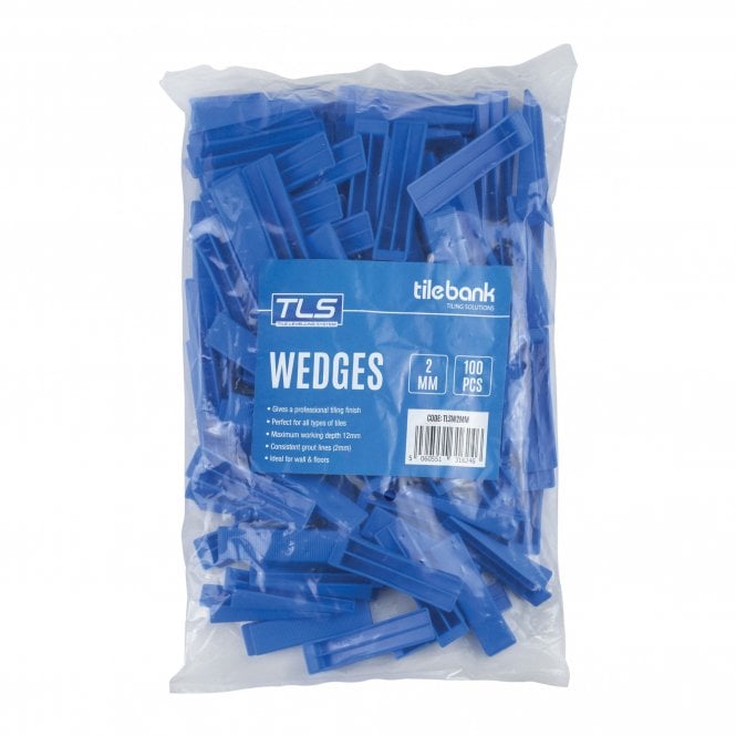Tile Bank TLSW2MM Tilebank TLS 2MM Wedges 100Pcs