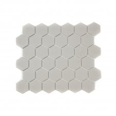 Titan Hexagon Greige (5.1cm x 5.9cm) 28.1cm x 32.5cm Wall & Floor Tile