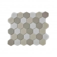 Titan Hexagon Soft Blend (5.1cm x 5.9cm) 28.1cm x 32.5cm Wall & Floor Tile
