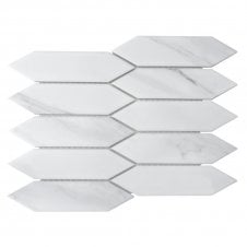 Traces Statuario (4.8cm x 19.5cm) 25.75cm x 31.3cm Wall & Floor Tile