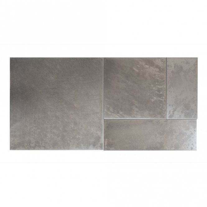 Tungsten Grey 30cm x 30cm,10cm x 30cm,20cm x 20cm,10cm x 20cm Modular Peel & Stick 4 Panel Tile Set