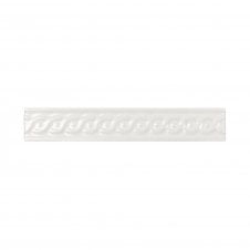 V&A Cream Serpentine Border 2.5cm x 15.2cm Border Tile