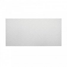 V&A Quatrefoil White 24.8cm x 49.8cm Wall Tile