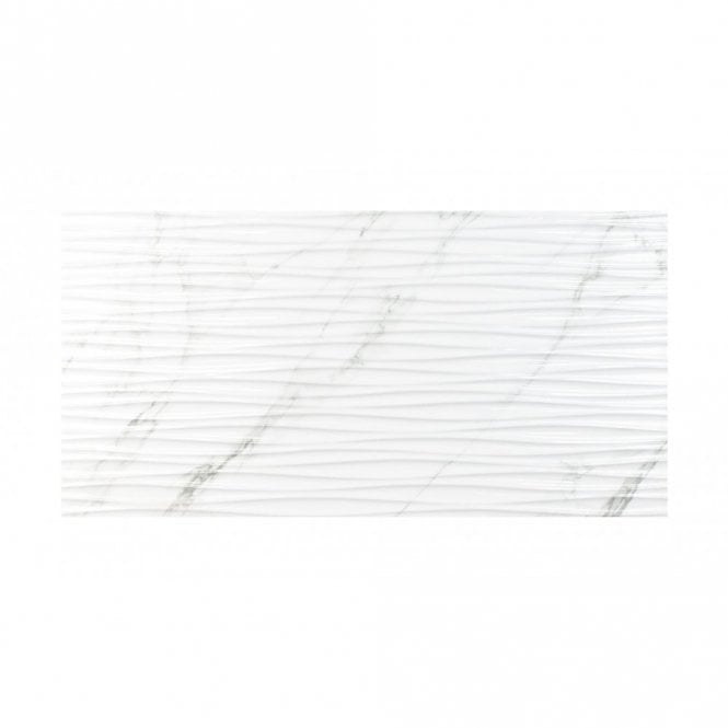 Venosa Grey Brillo Waves Decor 30cm x 60cm Wall Tile