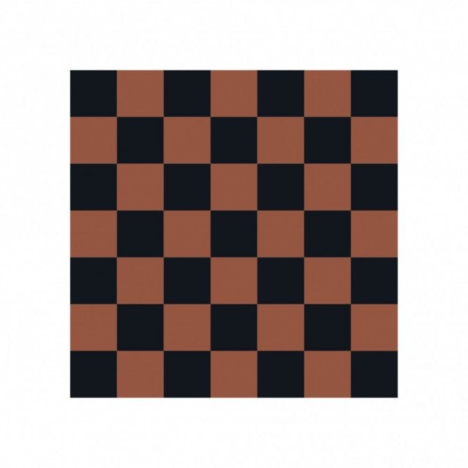 Victorian Chequer Pack Black and Red 14.6xm x 14.6cm (Full Set Deal)