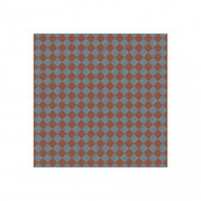 Victorian Chequer Pack Red and Blue 14.6cm x 14.6cm (Full Set Deal)