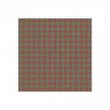 Victorian Chequer Pack Red and Green 14.6cm x 14.6cm (Full Set Deal)