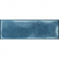 Vintage Light Blue Bumpy 10cm x 30cm Wall Tile