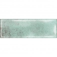 Vintage (Mint) Light Green Bumpy 10cm x 30cm Wall Tile