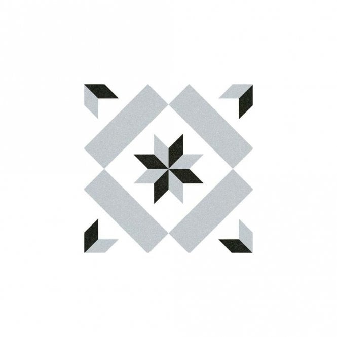 Vives Calvet Gris 20cm x 20cm Wall & Floor Tile
