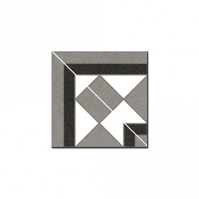 Vives Cant Basildon Blanco 15.8cm x 15.8cm Corner Tile