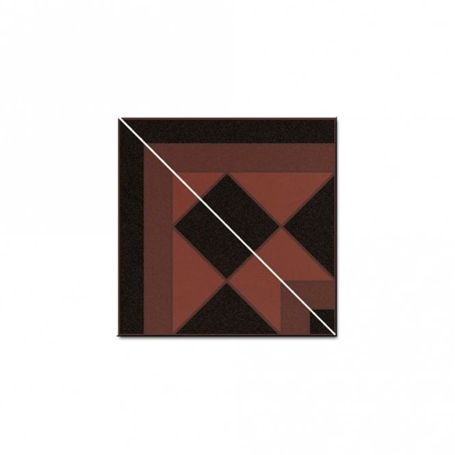 Vives Cant Basildon Terra 15.8cm x 15.8cm Corner Tile