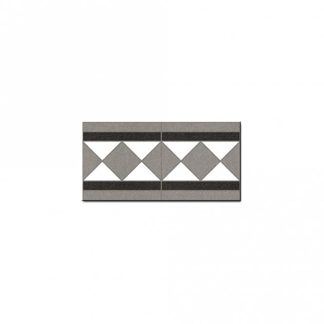 Vives Cen Basildon Blanco 15.8cm x 31.6cm Border Tile