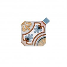Octagon Diglas Multicolor 20cm x 20cm & Taco Dome Nube 4cm x 4cm Tile (Full Set Deal)