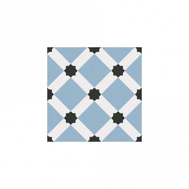 Vives Palau Celeste 20cm x 20cm Wall & Floor Tile