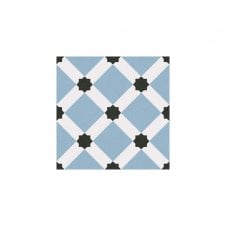 Palau Celeste 20cm x 20cm Wall & Floor Tile