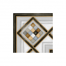 Pombo-3 Multicolour 20cm x 20cm Wall & Floor Tile