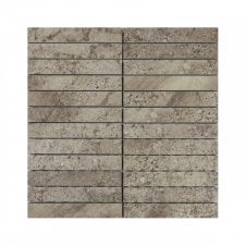 Wild Grey Bar 30cm x 29.6cm Mosaic Tile