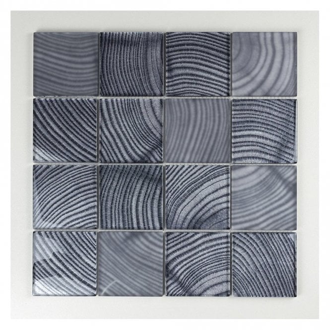 Wood Grey 30cm x 30cm Mosaic Tile