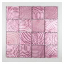 Wood Pink 30cm x 30cm Mosaic Tile