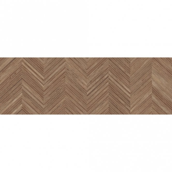 Zig Larchwood Ipe Rectified 40cm x 120cm Wall Tile