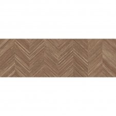 Zig Larchwood Ipe Rectified 40cm x 120cm Wall Tile